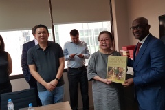 DELEGATION FROM COTE D'IVOIRE VISIT RTAS ON 7.7.2023